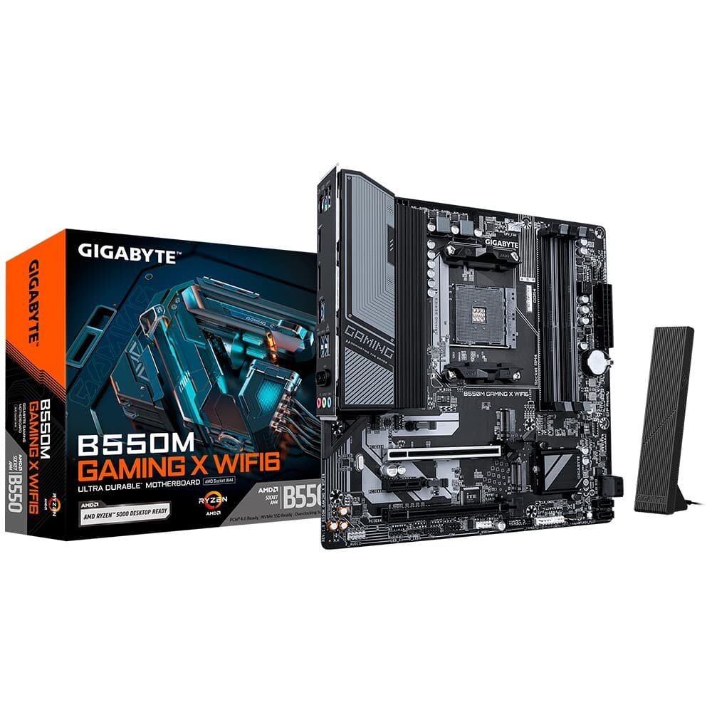 Placa-Mãe Gigabyte B550M GAMING X | KaBuM!