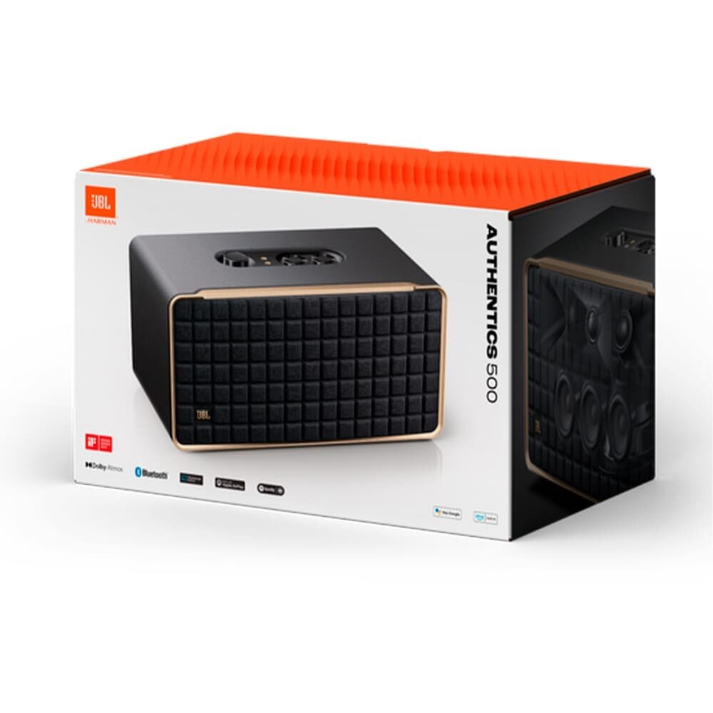 Caixa de Som Retro JBL Authentics 500, 270W, Wi-Fi e Dolby Atmos Music, Preta - 28913767 - view 13