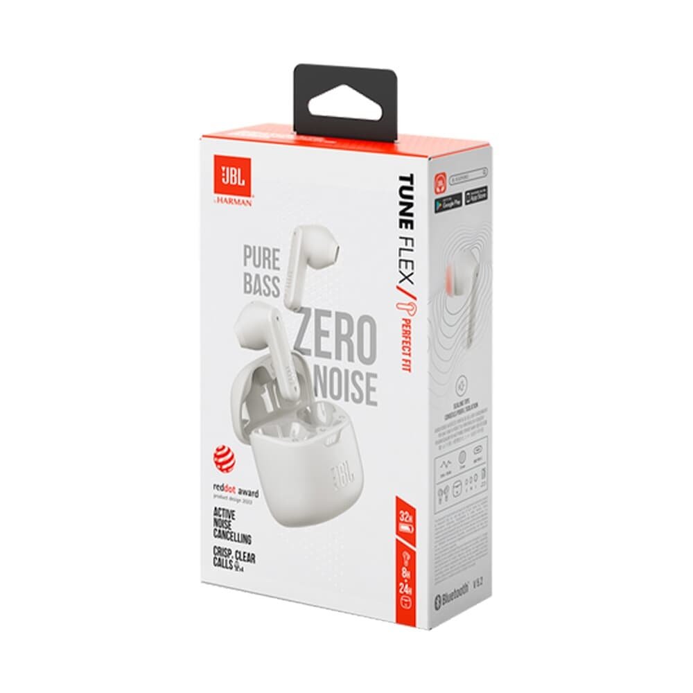Fone de Ouvido Sem Fio JBL Tune Flex, Bluetooth, Branco - ( Balão.info - foto 10