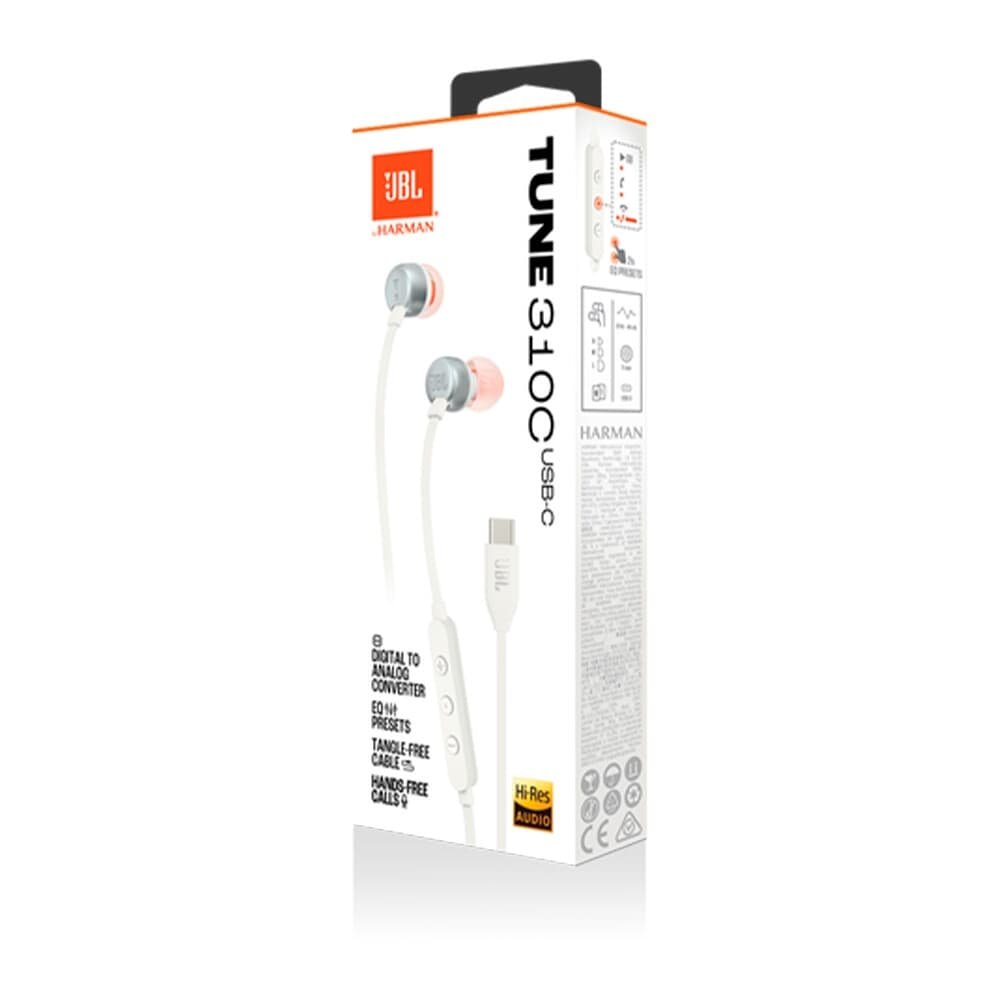 Fone de Ouvido JBL Tune 310C, USB-C, Branco - ( Balão.info - foto 8