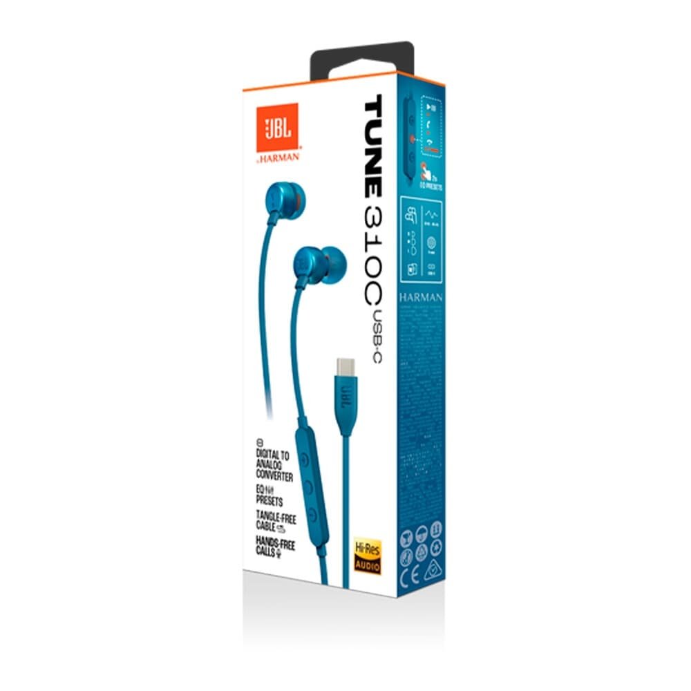 Fone de Ouvido JBL Tune 310C, USB-C, Azul - ( Balão.info - foto 8