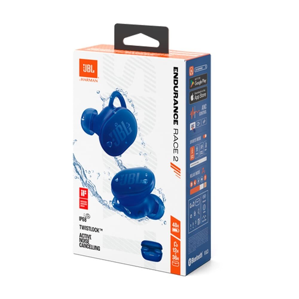 Fone de Ouvido Esportivo JBL Endurance Race 2, Bluetooth: 5.3, Azul - ( Balão.info - foto 8