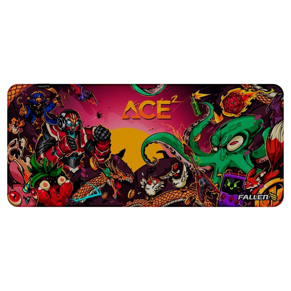Mousepad Fallen Ace2 Speed++ Estendido | KaBuM!