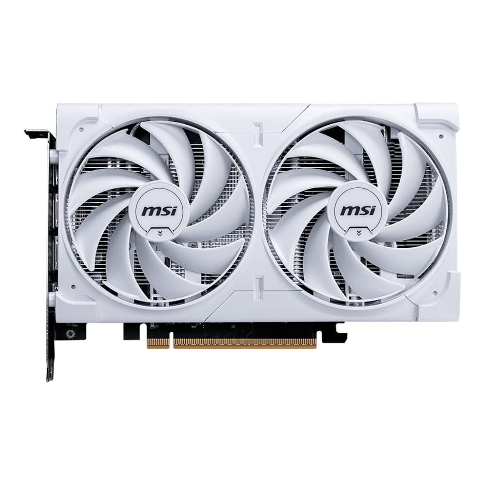 Placa de Vídeo MSI RTX 5060 8G VENTUS 2X OC WHITE Geforce NVIDIA, 8GB, GDDR7, 128 bits, 2535 MHz, DLSS 4, Ray Tracing - G5060-8V2CW - view 2