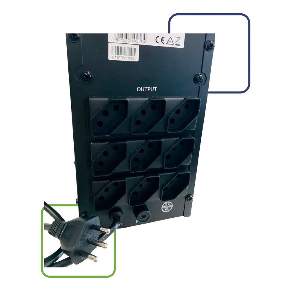 Nobreak JBR Guard 2000va Mono 120-120v - ( Balão.info - foto 3