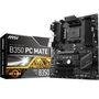 Placa-Mãe MSI p/ AMD AM4 ATX B350 PC MATE DDR4
