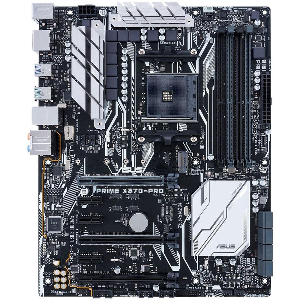 Placa-Mãe Asus Prime X370-Pro, AMD AM4, ATX, DDR4
