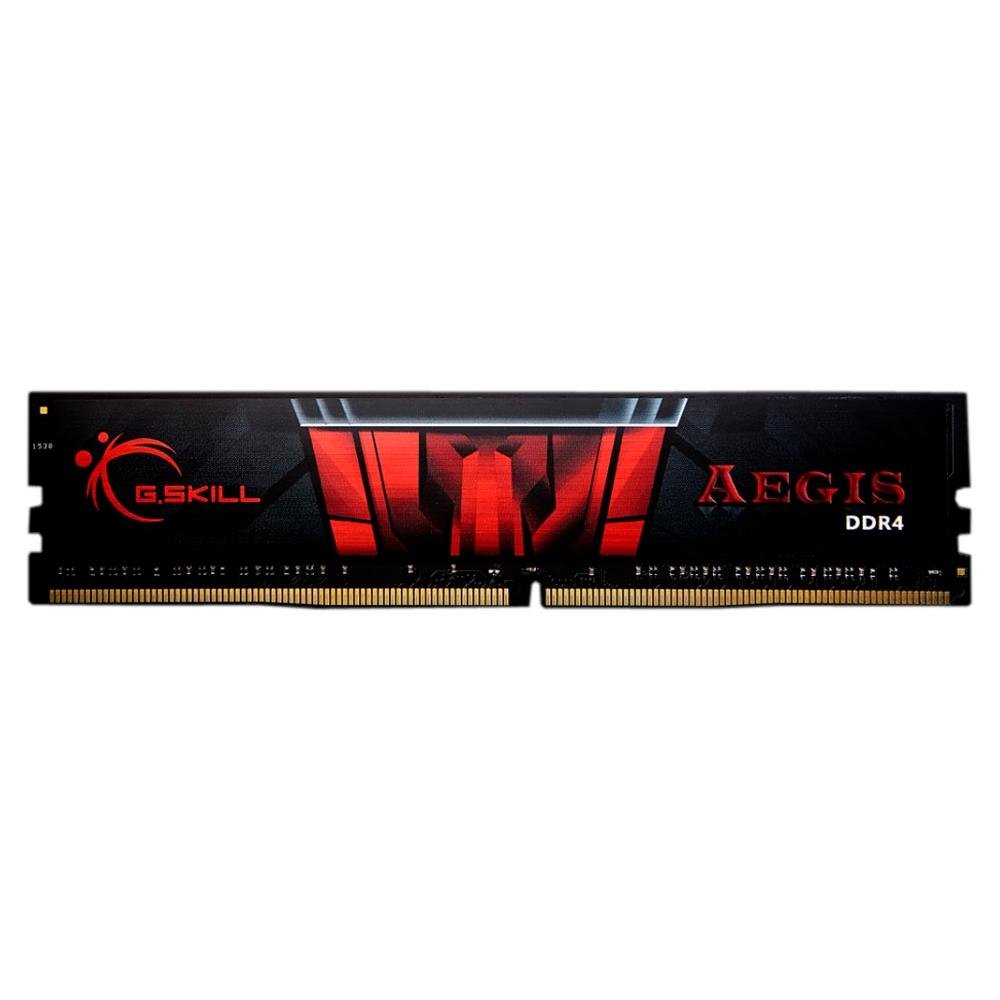 Memória G.SKill Aegis 8GB 2800MHz DDR4 CL 17 - F4-2800C17S-8GIS Memória G.SKill Aegis 8GB 2800MHz DDR4 CL 17 - F4-2800C17S-8GIS