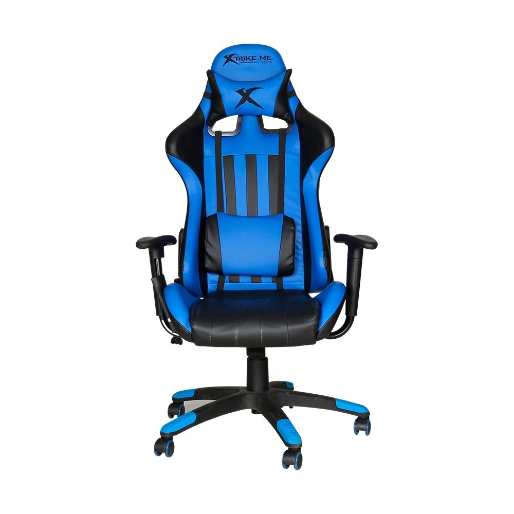 Cadeira Gamer Xtrike Me GC-905, Até 120kg, Reclinável, com Almofadas, Cilindro de Gás Classe 2, Azul - GC-905 - view 12