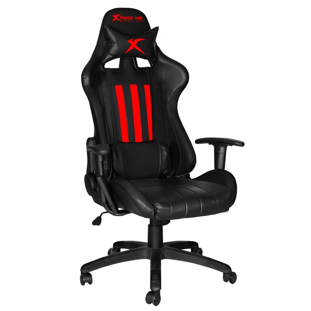 Cadeira Gamer Xtrike Me GC-905, Até 120kg, Reclinável, com Almofadas, Cilindro de Gás Classe 2, Preto - GC-905 - view 10