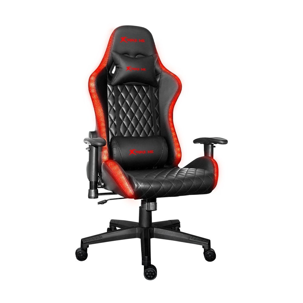 Cadeira Gamer Xtrike me GC-907, Até 150kg, gaming chair with RGB light, Preto - GC-907 - view 2