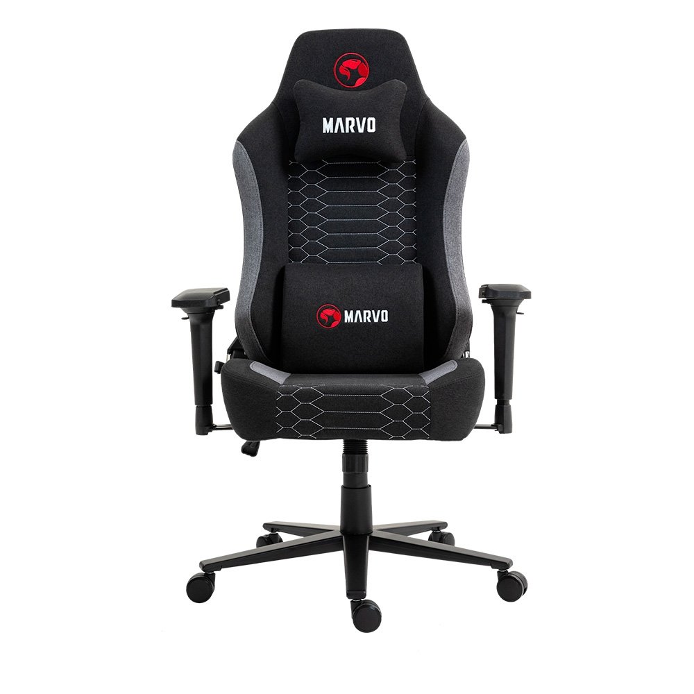 Cadeira Gamer Marvo CH-178, Até 150 Kg, Cinza - MARVO CH-178 gaming chair - Grey - view 9