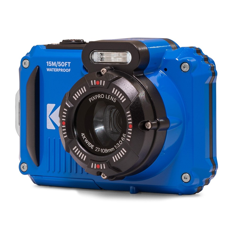 Câmera Compacta Kodak PIXPRO WPZ2, 16 MP, Full HD, LCD 2,7, Azul - CAK20018