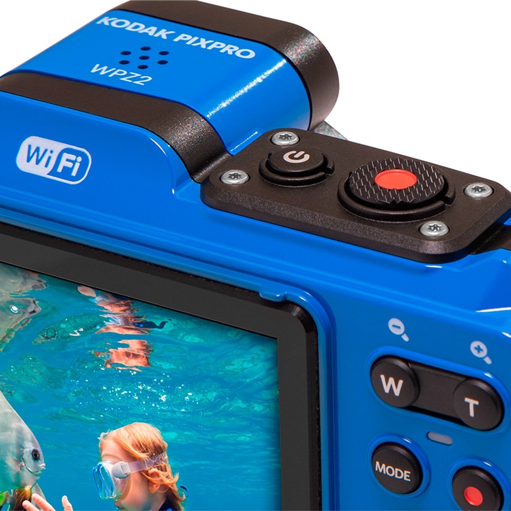 Câmera Compacta Kodak PIXPRO WPZ2, 16 MP, Full HD, LCD 2,7, Azul - CAK20018 - view 8