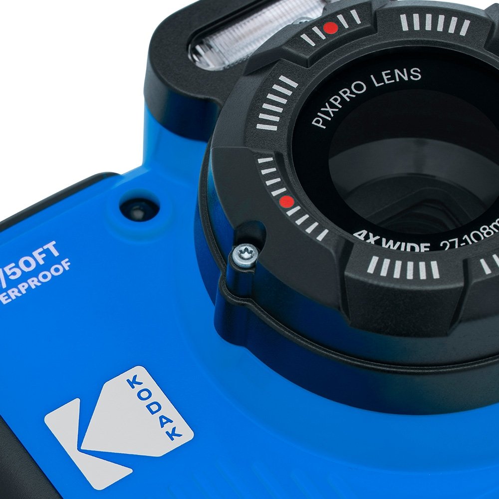 "Câmera Compacta Kodak PIXPRO WPZ2, 16 MP, Full HD, LCD 2,7"""", Azul - ( Balão.info" - foto 11