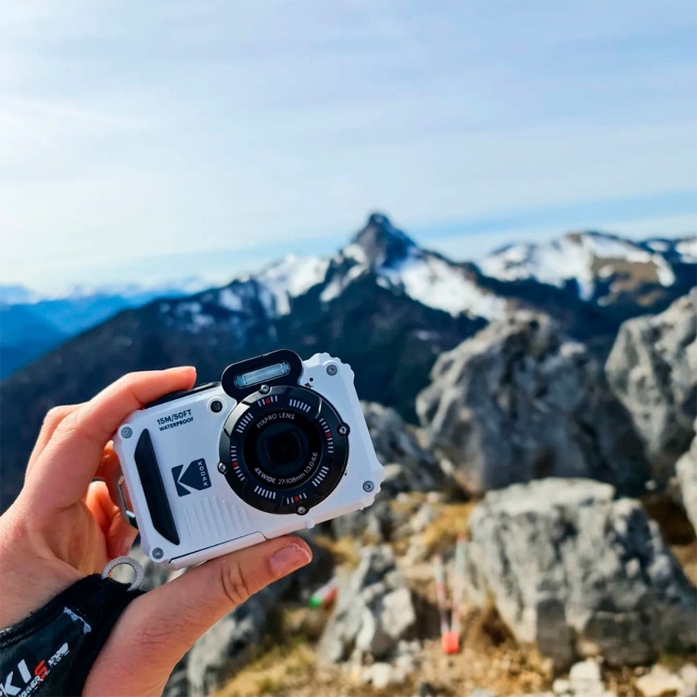 "Câmera Compacta Kodak PIXPRO WPZ2, 16 MP, Full HD, LCD 2,7"", Branca - ( Balão.info" - foto 8