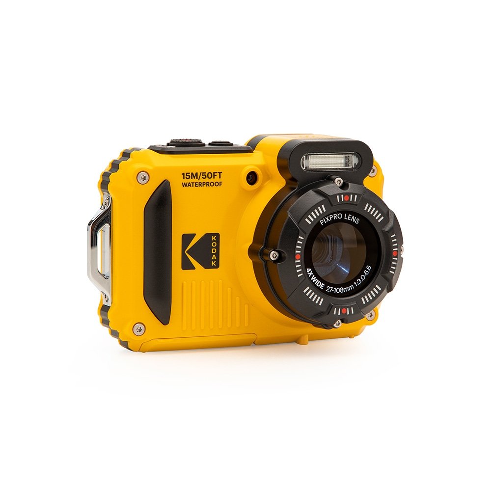Câmera Compacta Kodak PIXPRO WPZ2, 16 MP, Full HD, LCD 2,7, Amarela - CAK20021