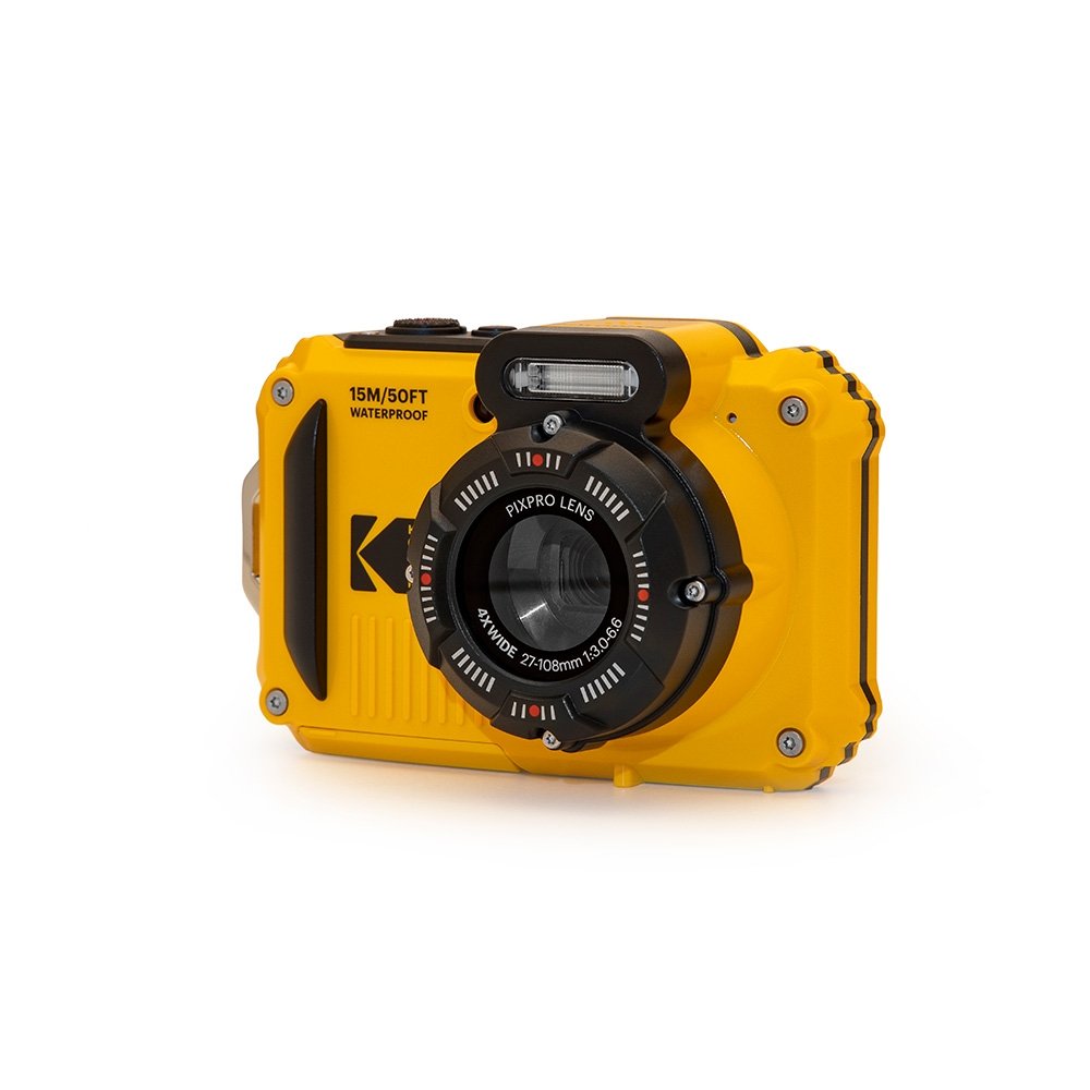 "Câmera Compacta Kodak PIXPRO WPZ2, 16 MP, Full HD, LCD 2,7"", Amarela - ( Balão.info" - foto 2