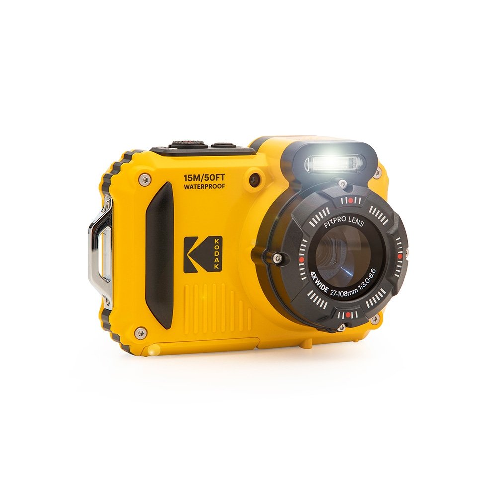 Câmera Compacta Kodak PIXPRO WPZ2, 16 MP, Full HD, LCD 2,7, Amarela - CAK20021 - view 5