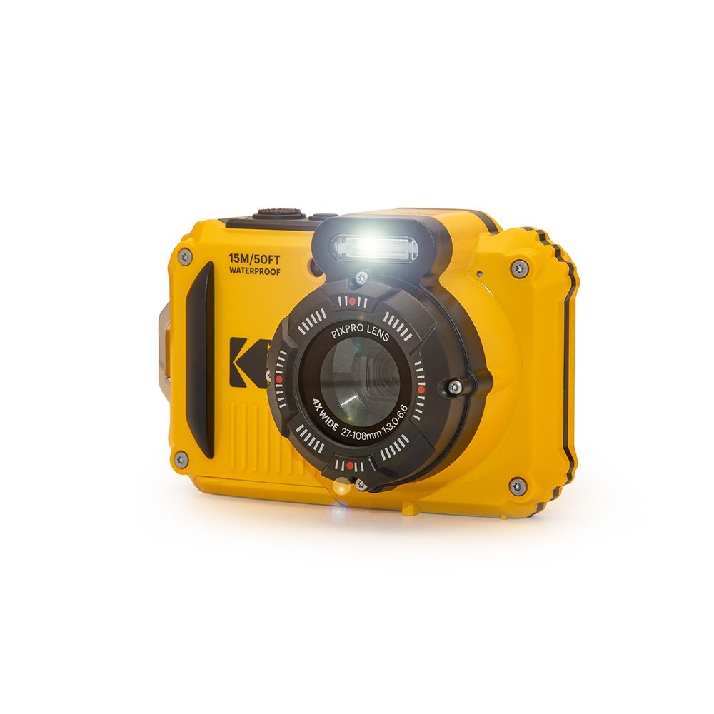 "Câmera Compacta Kodak PIXPRO WPZ2, 16 MP, Full HD, LCD 2,7"", Amarela - ( Balão.info" - foto 6