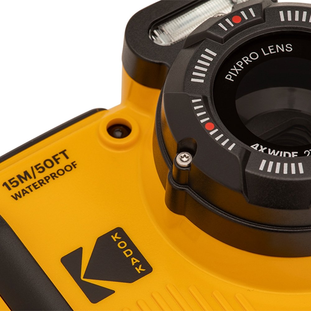 "Câmera Compacta Kodak PIXPRO WPZ2, 16 MP, Full HD, LCD 2,7"", Amarela - ( Balão.info" - foto 9