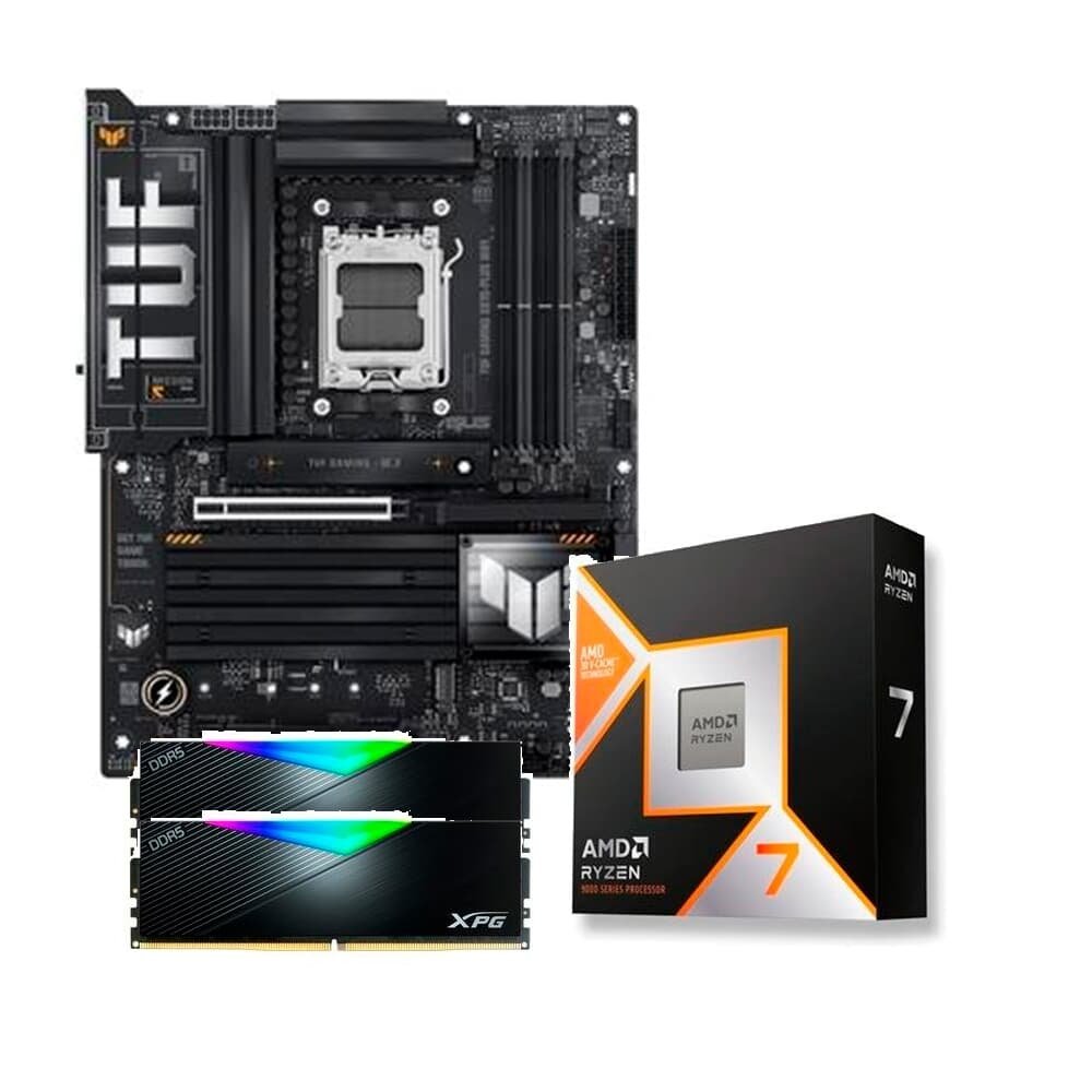 Kit Processador AMD + Placa-Mãe + Memória | KaBuM