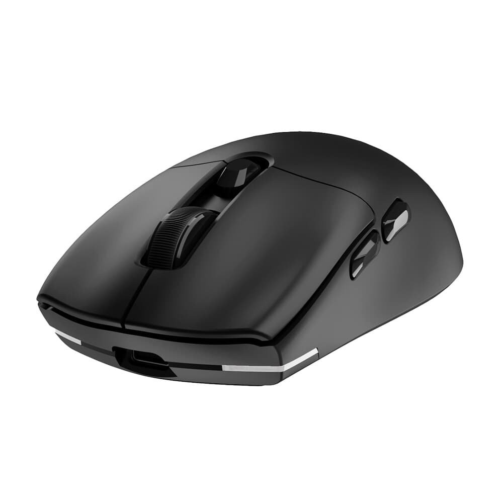 Imagem 2 de 4 do produto Mouse Gamer Sem Fio Kalkan Thor, RGB, 10000DPI, Pixart PAW 3311, USB Tipo-C e Bluetooth, Preto - KLK00011