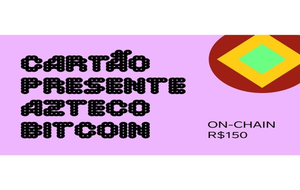 Gift Card Azteco Bitcoin - On-Chain R$ 150,00 Gift Card Azteco Bitcoin - On-Chain R$ 150,00