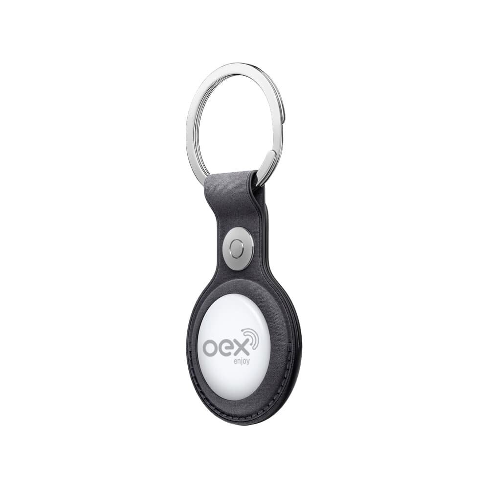 Localizador Inteligente OEX FT100, Compatível com dispositivos Apple Find My, Preto - 500073