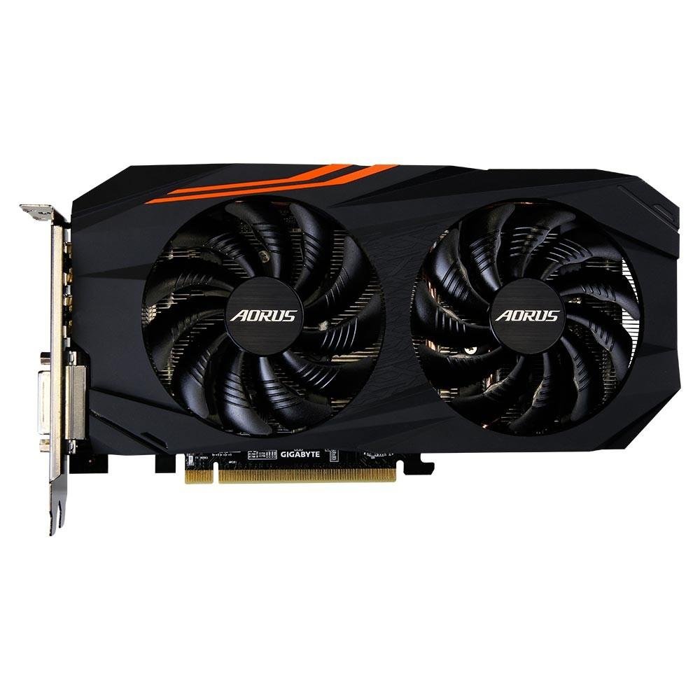 Placa de Vídeo Gigabyte AMD Radeon RX 580 Aorus 8G, GDDR5 - GV-RX580AORUS-8GD Placa de Vídeo Gigabyte AMD Radeon RX 580 Aorus 8G, GDDR5 - GV-RX580AORUS-8GD