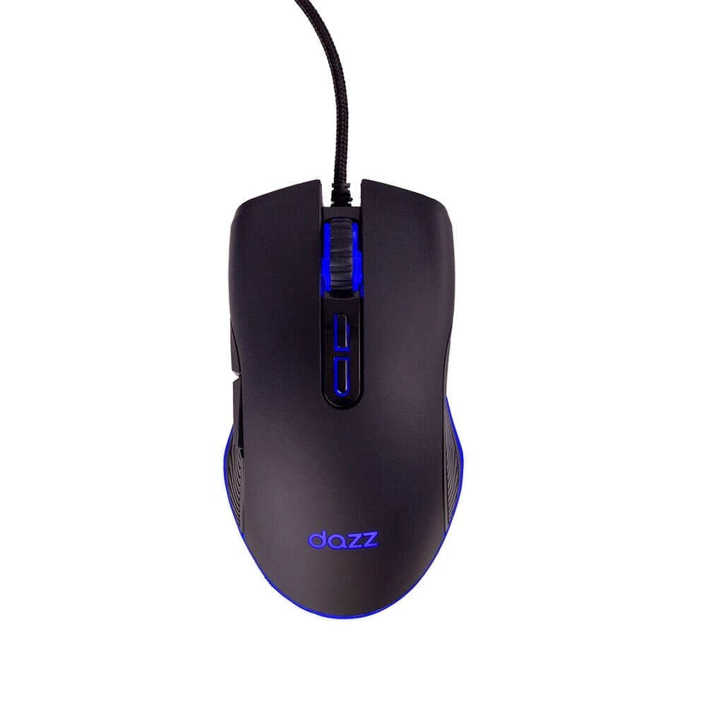 Mouse Gamer Dazz GMO2001, RGB, 7200DPI Ajustável, 07 Botões, 500Hz, Preto, - 62000182 Mouse Gamer Dazz GMO2001, RGB, 7200DPI Ajustável, 07 Botões, 500Hz, Preto, - 62000182