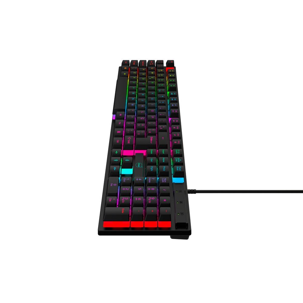 Teclado Gamer Dazz GTE1000 Rainbow, Anti Ghosting, ABNT2, USB, Preto - 62000177 - view 5