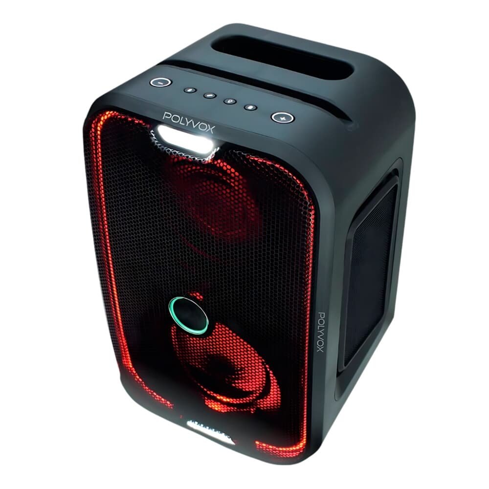 Caixa de Som Polyvox, Induction Charge, Bluetooth, 980W, Bivolt, Preto - Hi-( Balão.info) X-5 - foto 2