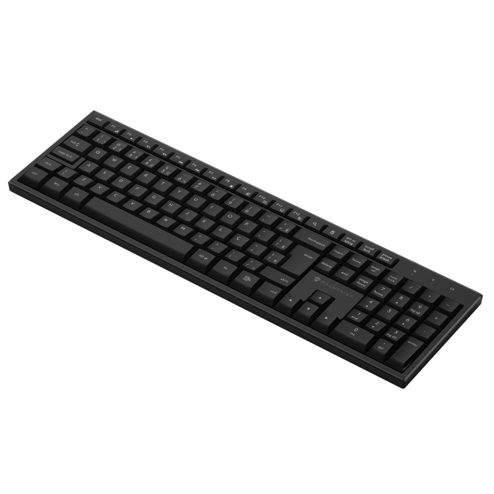 Teclado Office Sem Fio Machenike K120, Preto - JJ02GN00J - view 3