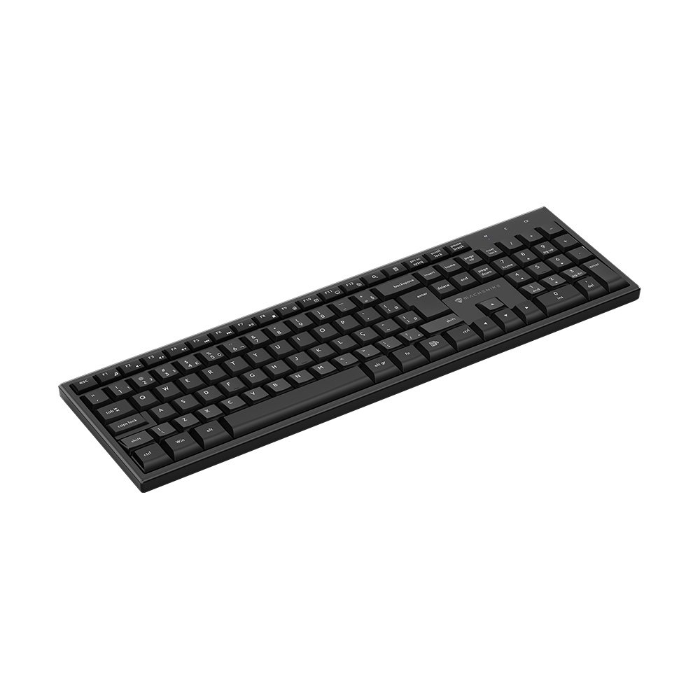 Imagem 7 de 9 do produto Kit Office Sem Fio Machenike MK120, Teclado Scissor Switch, Mouse 1600 DPI, 5 Botoes, Preto - JJ02GK00J