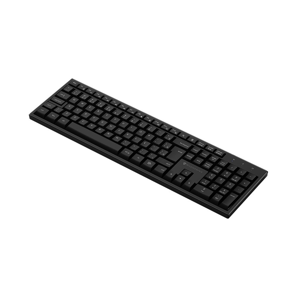 Imagem 9 de 9 do produto Kit Office Sem Fio Machenike MK120, Teclado Scissor Switch, Mouse 1600 DPI, 5 Botoes, Preto - JJ02GK00J