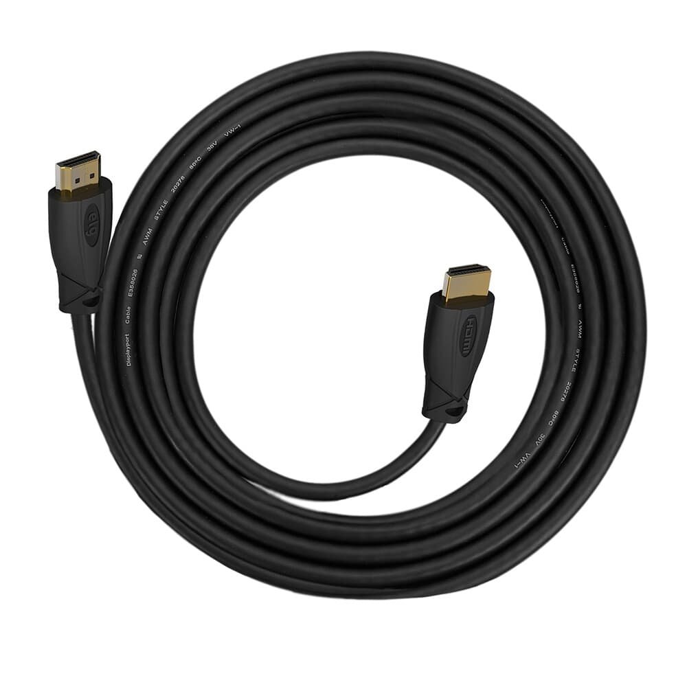 Imagem 3 de 4 do produto Cabo HDMI 2.0 4K Ultra HD ELG, 5 Metros, 3D Ready, Preto - HD4K50