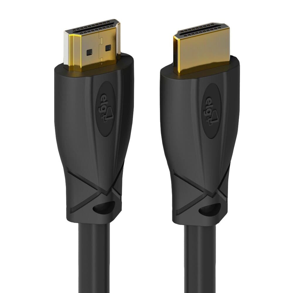 Cabo HDMI 2.0 4K Ultra HD ELG, 10 Metros, 3D Ready, Preto - HS20100