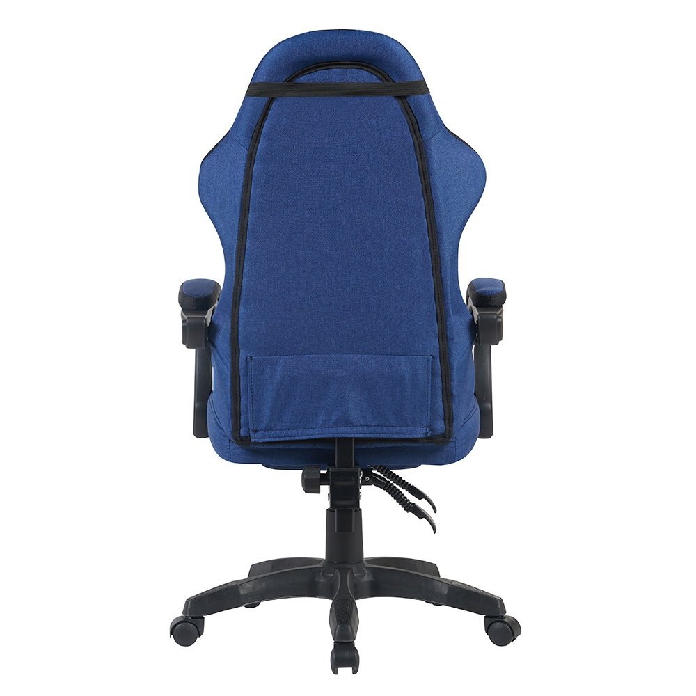 Imagem 9 de 9 do produto Cadeira Gamer Rise Mode Z11, Ângulo Ajustável, Tecido, Azul e Preto - RM-CG-Z11-BB