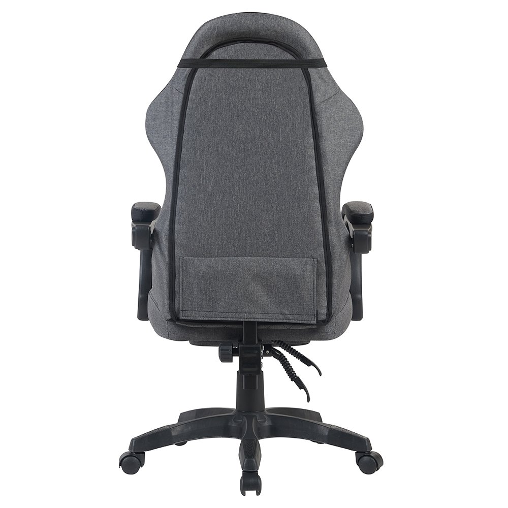 Imagem 9 de 9 do produto Cadeira Gamer Rise Mode Z11, Ângulo Ajustável, Tecido, Cinza e Preto - RM-CG-Z11-GB
