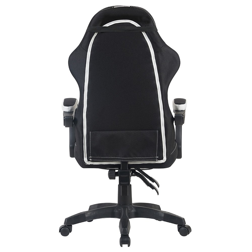 Imagem 9 de 9 do produto Cadeira Gamer Rise Mode Z11, Ângulo Ajustável, Tecido, Preto e Branco - RM-CG-Z11-BW