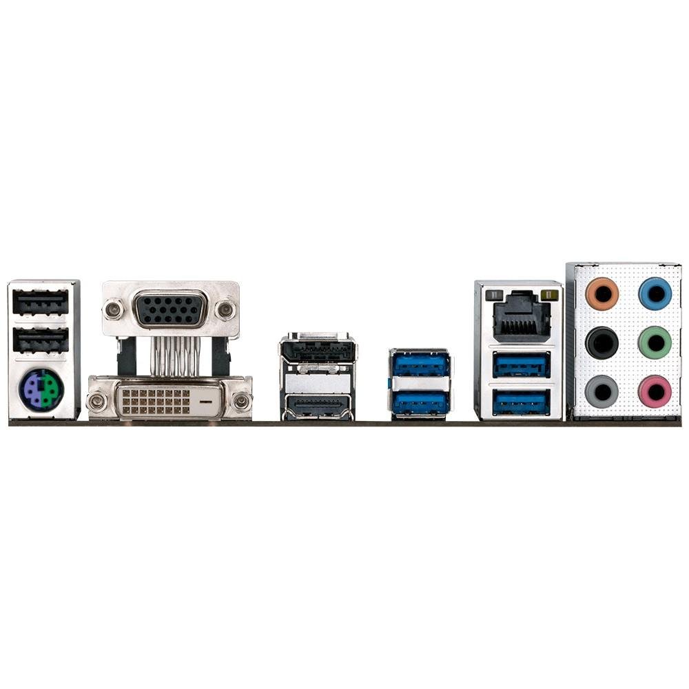 Imagem 4 de 5 do produto Placa-Mãe GIGABYTE p/ Intel LGA 1151 mATX GA-H270M-DS3H DDR4