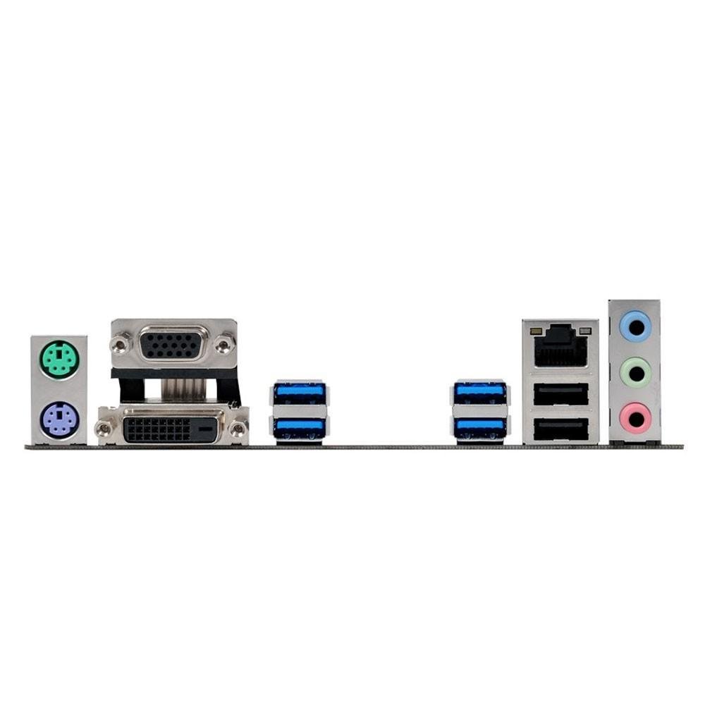 Imagem 2 de 5 do produto Placa-Mãe ASUS p/ Intel LGA 1151 mATX PRIME B250M-K,2x DDR4,1x M.2, 6x SATA 6Gb, 1x M.2 Soquete 3,1 x DVI-D,1 x D-Sub