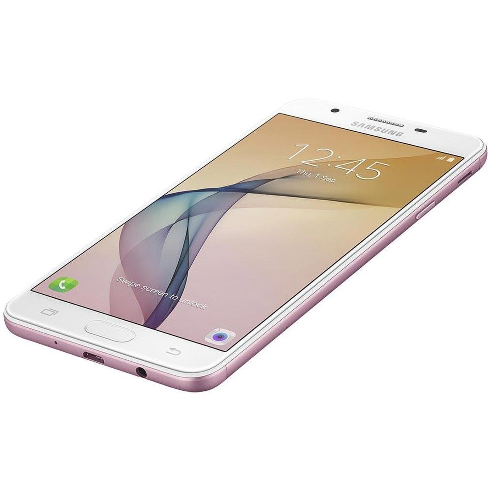 Smartphone Samsung Galaxy J7 Prime G610M/DS Octa Core 1.6Ghz, Android 6.0.1, 13MP, 32GB, Tela 5.5 Leitor Digital, Dual Chip, Desb - Rosa Smartphone Samsung Galaxy J7 Prime G610M/DS Octa Core 1.6Ghz, Android 6.0.1, 13MP, 32GB, Tela 5.5 Leitor Digital, Dual Chip, Desb - Rosa