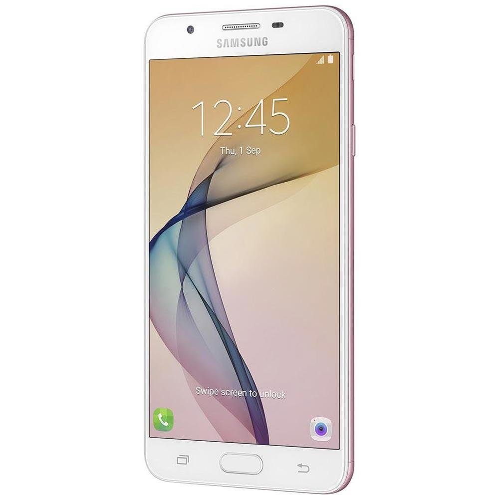 Smartphone Samsung Galaxy J7 Prime G610M/DS Octa Core 1.6Ghz, Android 6.0.1, 13MP, 32GB, Tela 5.5 Leitor Digital, Dual Chip, Desb - Rosa Smartphone Samsung Galaxy J7 Prime G610M/DS Octa Core 1.6Ghz, Android 6.0.1, 13MP, 32GB, Tela 5.5 Leitor Digital, Dual Chip, Desb - Rosa
