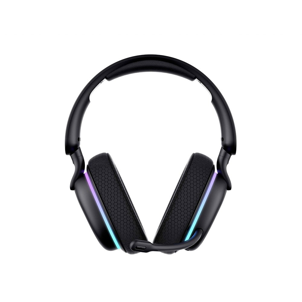 Headset Gamer Sem Fio Professional Fuxi-H7, RGB, Tri Mode, Bluetooth, Recarregável, USB-C, Preto - Fuxi-H7 Black Headset Gamer Sem Fio Professional Fuxi-H7, RGB, Tri Mode, Bluetooth, Recarregável, USB-C, Preto - Fuxi-H7 Black