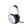 Headset Gamer Sem Fio Professional Fuxi-H7, RGB, Tri Mode, Bluetooth, Recarregável, USB-C, Branco - Fuxi-H7 White