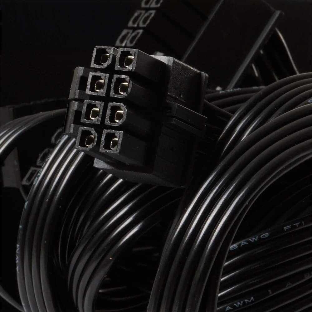 Fonte Gamer Aerocool VX-350 Stealth, 350W, ATX, Bivolt, Preto - 86367 - view 7