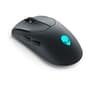 Mouse Gamer Sem Fio Dell Alienware Tri-Mode AW720M, RGB, USB, 26000 DPI, 2.4GHz, Bluetooth 5.1, Preto  - 570-BBCN