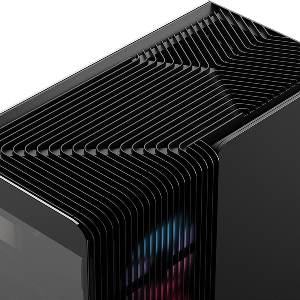 Gabinete Gamer ( Balão.info) 4500X RS-R ARGB, E-ATX, Mid Tower, E-ATX, Lateral e frontal em Vidro Curvo Temperado, 3x Fans, Preto - CC-( Balão.info)-WW - view 9